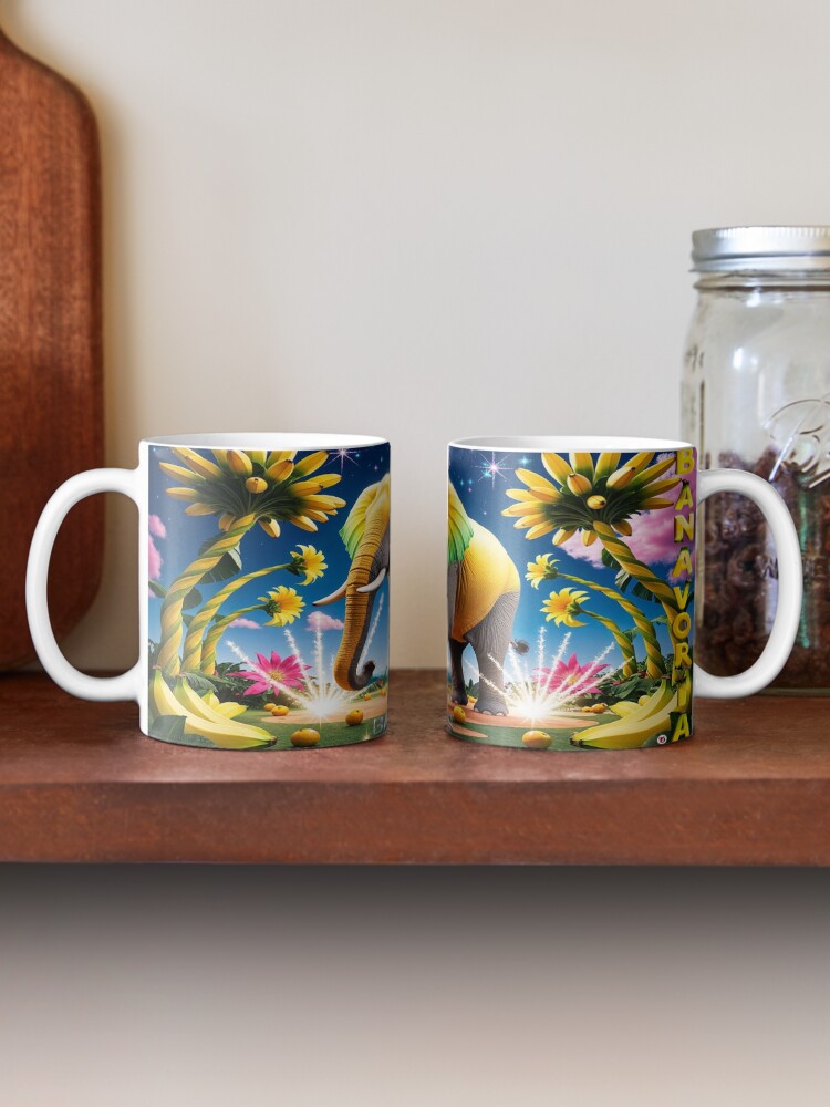 Aperçu 2 sur 6. Mug à café avec l'œuvre Banavoria. créée et vendue par Vinidal.