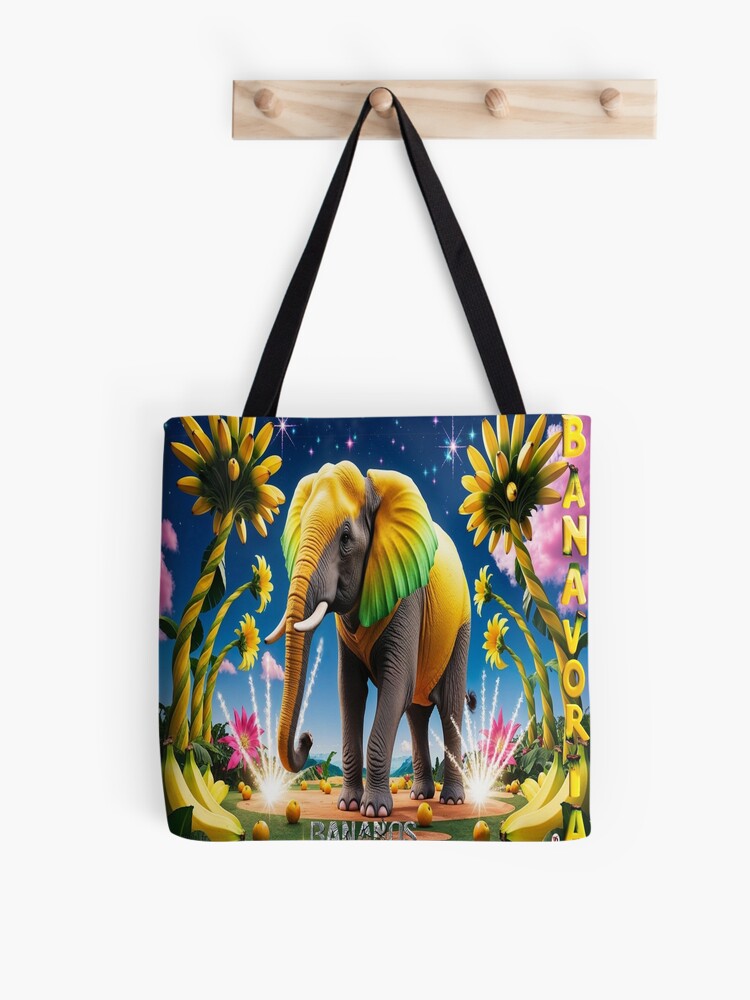 Aperçu 1 sur 2. Tote bag avec l'œuvre Banavoria. créée et vendue par Vinidal.