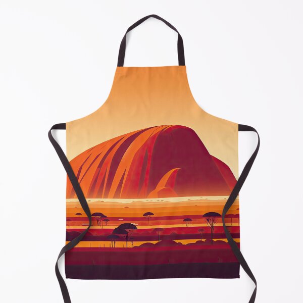 Item preview, Ayers Rock (Uluru) Minimalism Art Style designed and sold by artofuniverse.