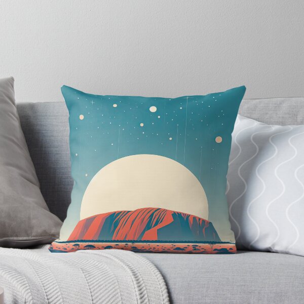 Item preview, Ayers Rock (Uluru) Minimalism Art Style designed and sold by artofuniverse.