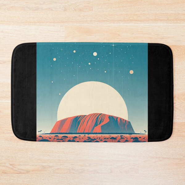 Item preview, Ayers Rock (Uluru) Minimalism Art Style designed and sold by artofuniverse.