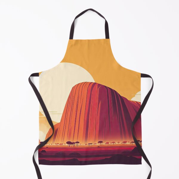 Item preview, Ayers Rock (Uluru) Minimalism Art Style designed and sold by artofuniverse.
