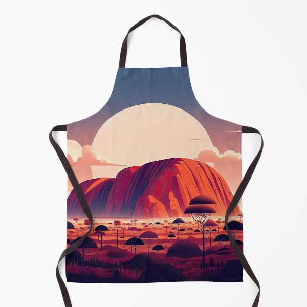 Item preview, Ayers Rock (Uluru) Minimalism Art Style designed and sold by artofuniverse.
