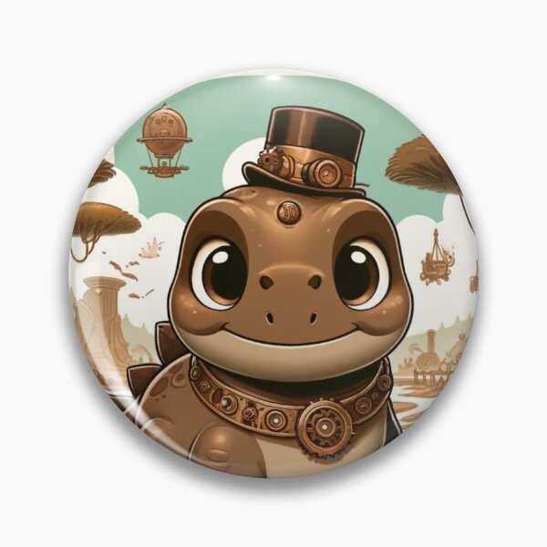 Item preview, Steampunk Lystrosaurus designed and sold by Sillytoe.