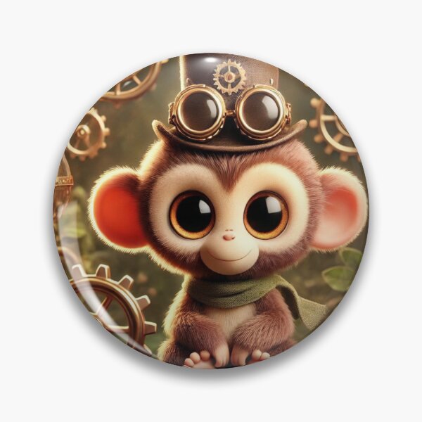 Item preview, Steampunk Macaque designed and sold by Sillytoe.