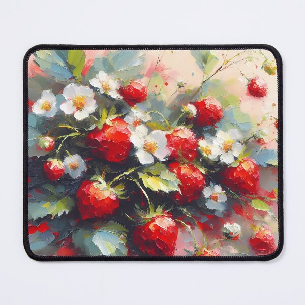 Item preview, Wild Strawberries designed and sold by Visual Nomad Club.
