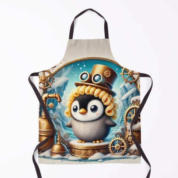 Item preview, Steampunk Macaroni Penguin designed and sold by Sillytoe.