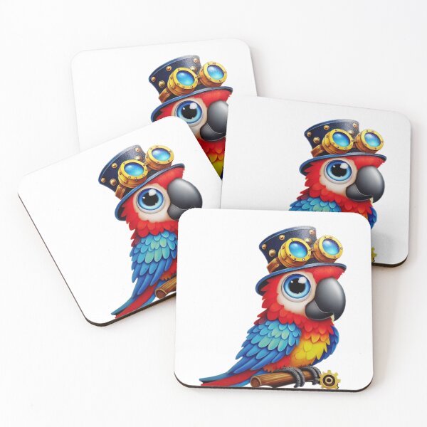 Item preview, Steampunk Macaw designed and sold by Sillytoe.