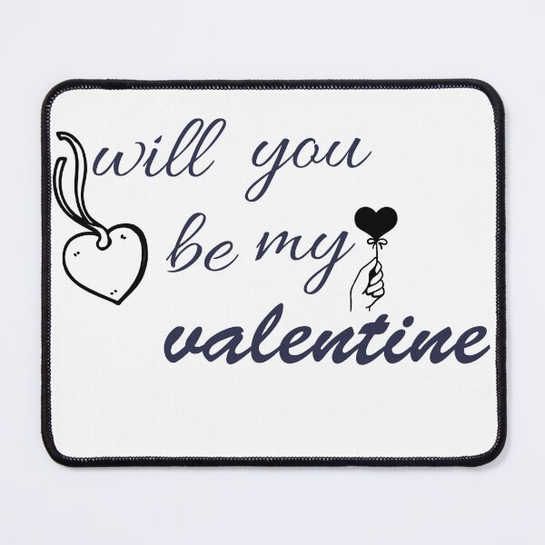 Item preview, "Will You Be My Valentine?" designed and sold by ingolekiran.