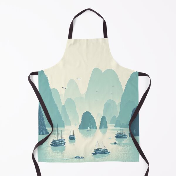 Item preview, Halong Bay Minimalism Art Style designed and sold by artofuniverse.