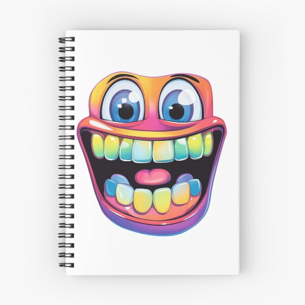 Item preview, Caricatura de cara sonriente colorida designed and sold by Lamarcy.