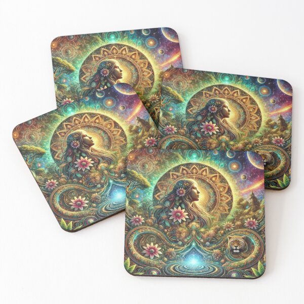 Item preview, "Mystical Vision: Mother Ayahuasca's Radiance designed and sold by Meta2Physical.