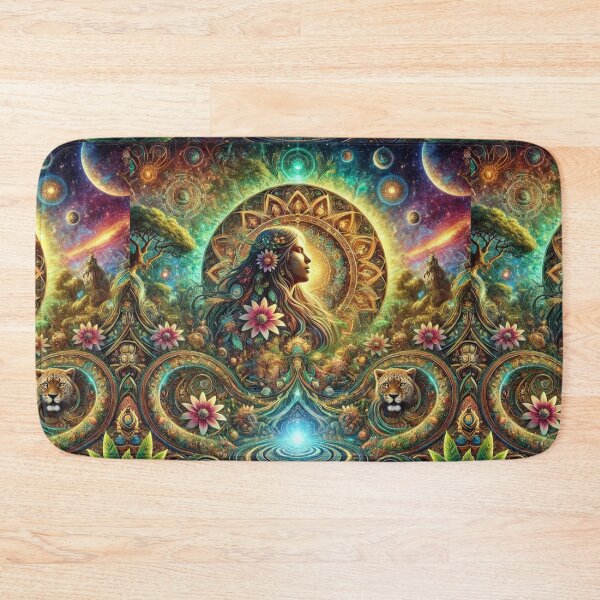 Item preview, "Mystical Vision: Mother Ayahuasca's Radiance designed and sold by Meta2Physical.