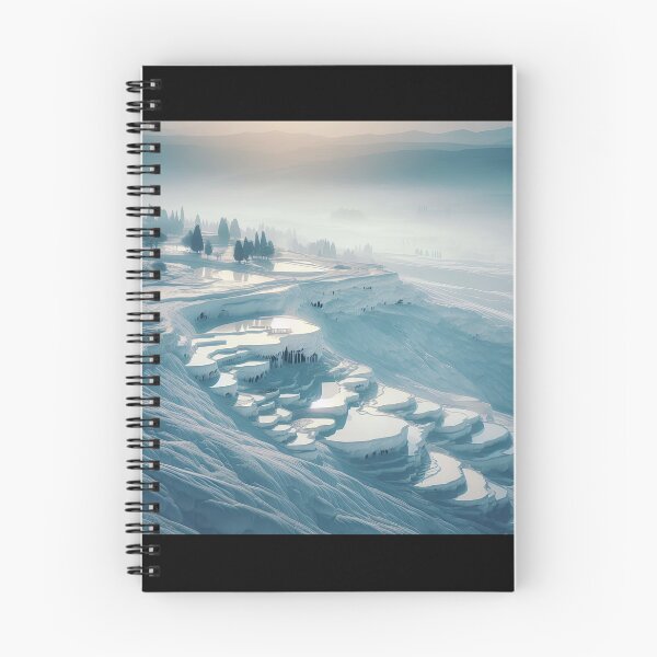 Item preview, Pamukkale Travertines Minimalism Art Style designed and sold by artofuniverse.