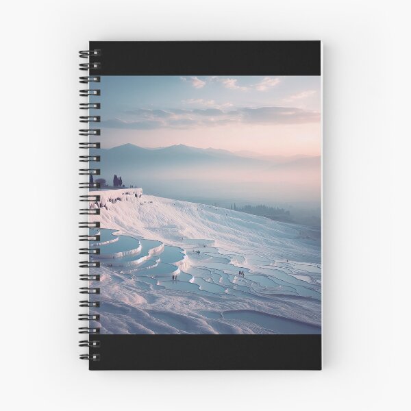 Item preview, Pamukkale Travertines Minimalism Art Style designed and sold by artofuniverse.