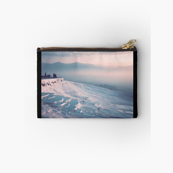 Item preview, Pamukkale Travertines Minimalism Art Style designed and sold by artofuniverse.