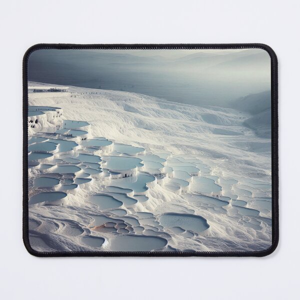 Item preview, Pamukkale Travertines Minimalism Art Style designed and sold by artofuniverse.