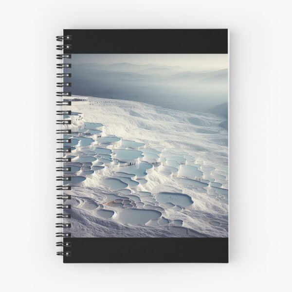 Item preview, Pamukkale Travertines Minimalism Art Style designed and sold by artofuniverse.