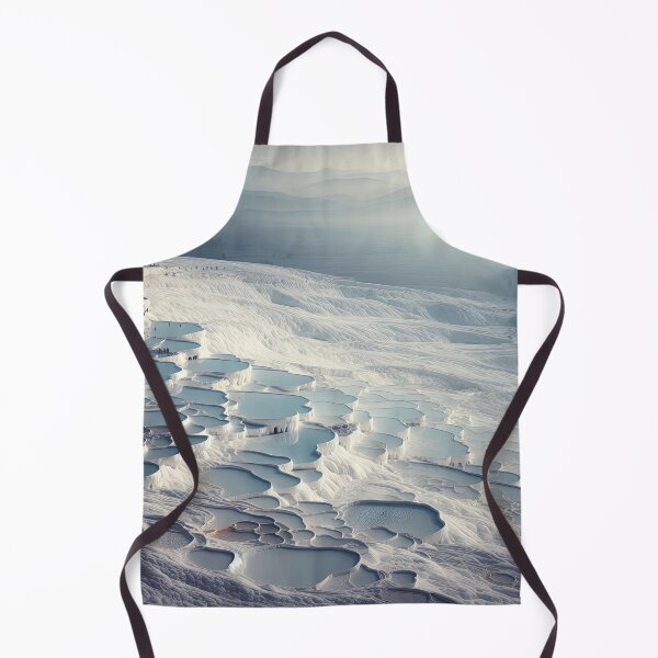 Item preview, Pamukkale Travertines Minimalism Art Style designed and sold by artofuniverse.