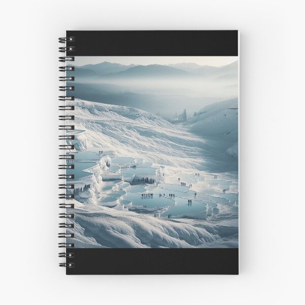 Item preview, Pamukkale Travertines Minimalism Art Style designed and sold by artofuniverse.