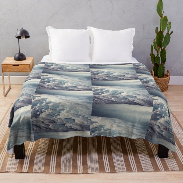 Item preview, Pamukkale Travertines Minimalism Art Style designed and sold by artofuniverse.