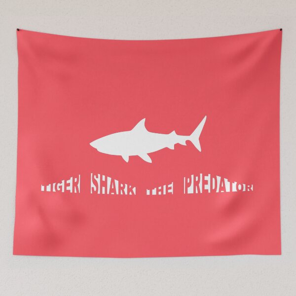 Item preview, Tiger Shark - The Predator, Unique designed and sold by villacreativa.