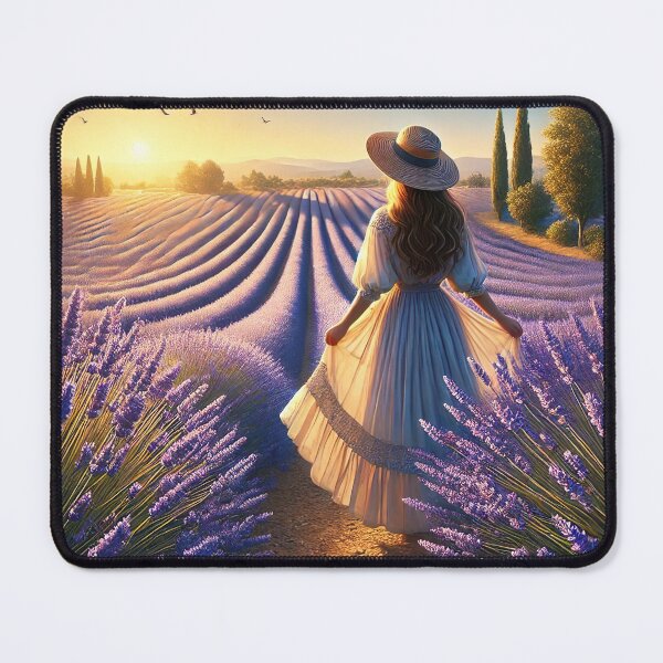 Item preview, Sunset Skies and Lavender Vibes designed and sold by unrealartwork.