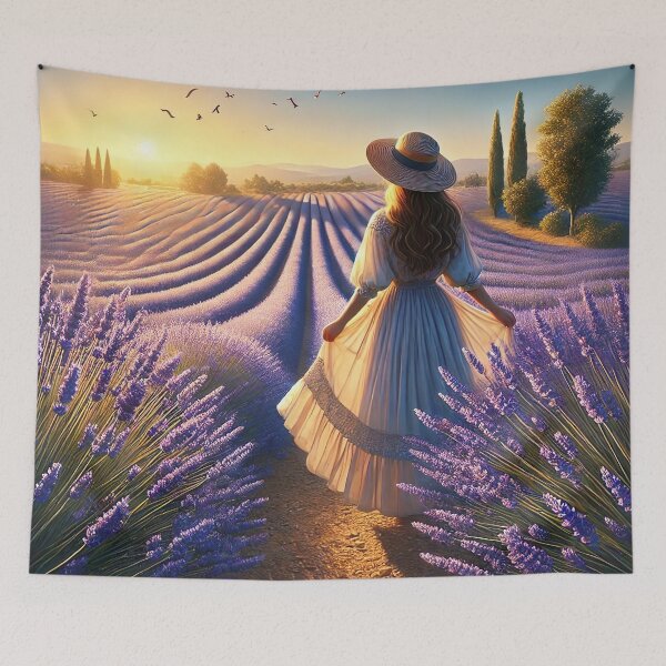 Item preview, Sunset Skies and Lavender Vibes designed and sold by unrealartwork.