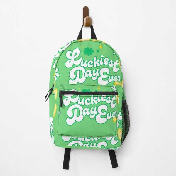 Item preview, Luckiest Day Ever, St. Patrick's Day, festive and positive vibe, celebrating themes of luck and joy. designed and sold by MaypanaShop.