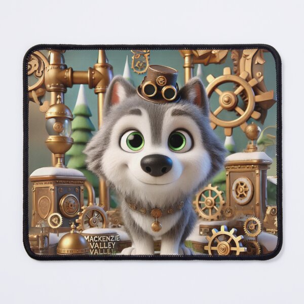 Item preview, Steampunk Mackenzie Valley Wolf designed and sold by Sillytoe.