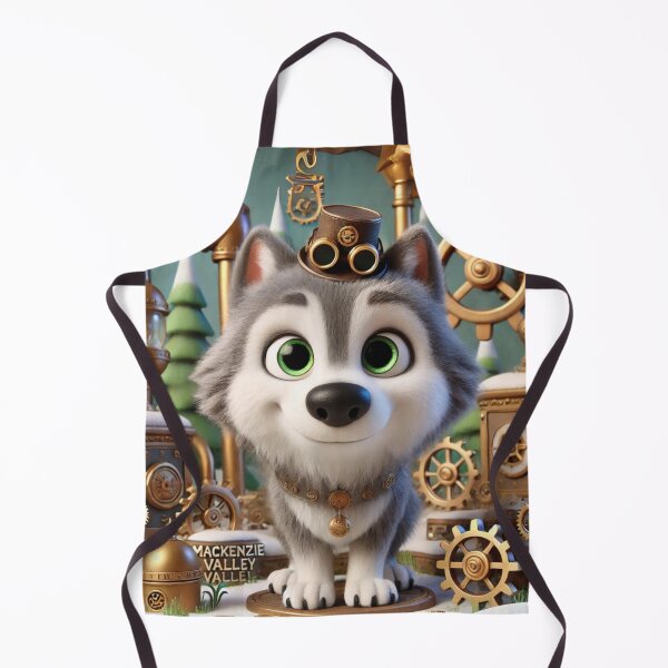 Item preview, Steampunk Mackenzie Valley Wolf designed and sold by Sillytoe.