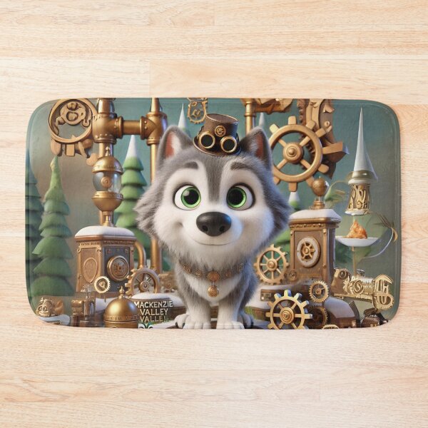 Item preview, Steampunk Mackenzie Valley Wolf designed and sold by Sillytoe.