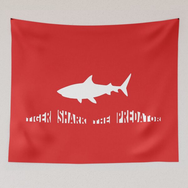 Item preview, Tiger Shark - The Predator, Unique designed and sold by villacreativa.