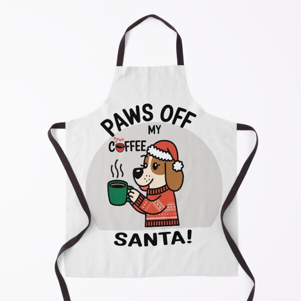 Item preview, Paws Off My Coffee, Santa!- Coffee Christmas designed and sold by Rajasekar.