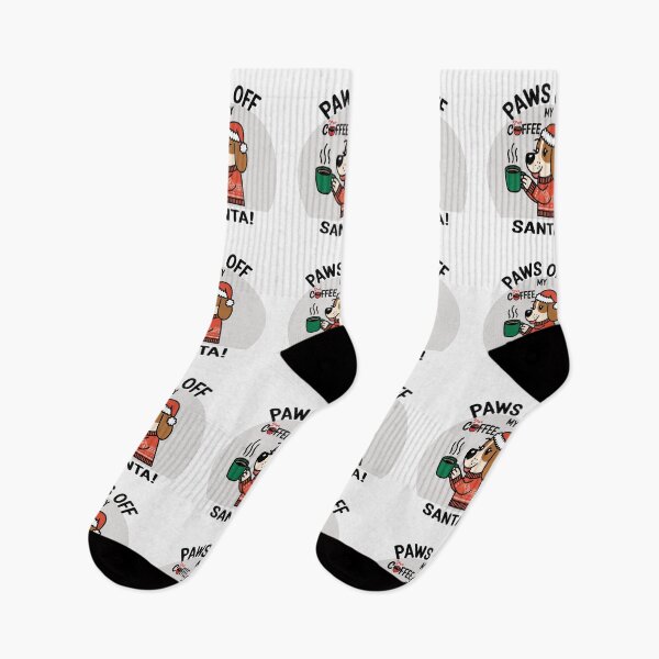 Item preview, Paws Off My Coffee, Santa!- Coffee Christmas designed and sold by Rajasekar.