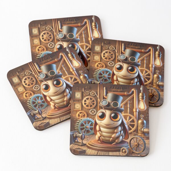 Item preview, Steampunk Madagascar Hissing Cockroach designed and sold by Sillytoe.