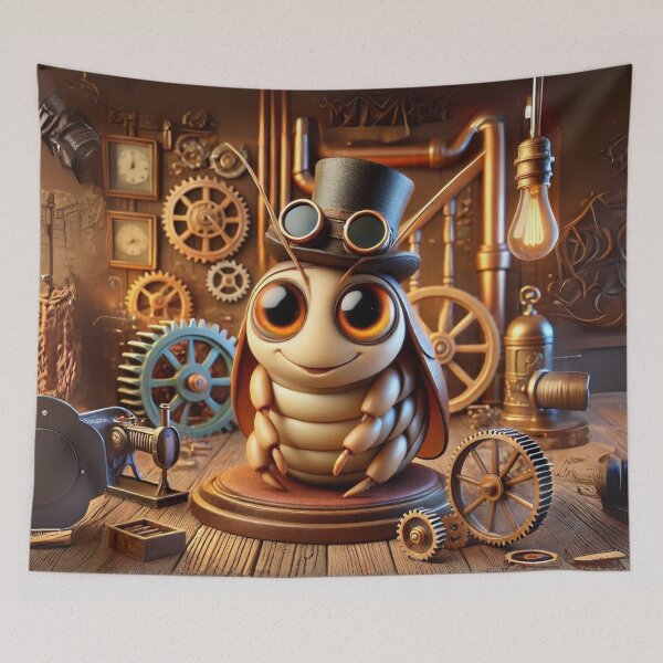 Item preview, Steampunk Madagascar Hissing Cockroach designed and sold by Sillytoe.
