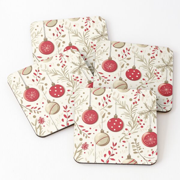 Item preview, FestivChristmas Season Patterne Christmas Holly and Pine Pattern designed and sold by Maya75.