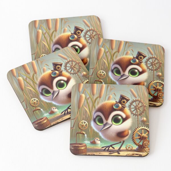 Item preview, Steampunk Madagascar Jacana designed and sold by Sillytoe.