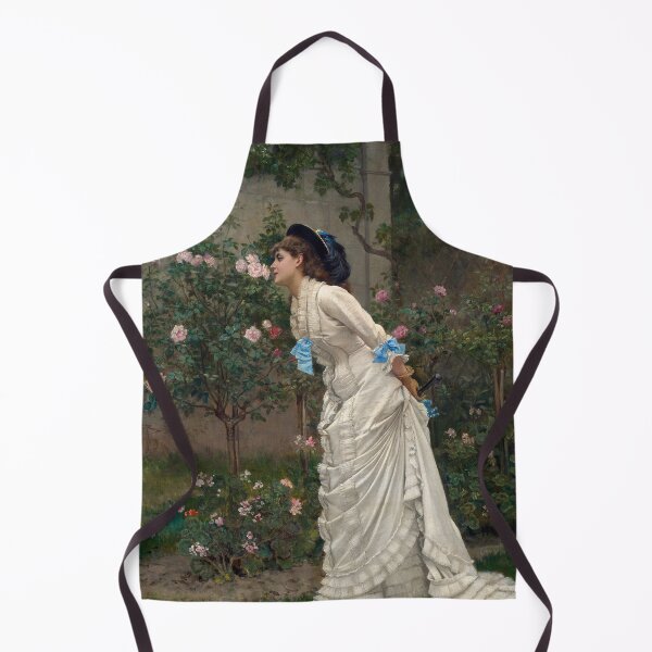 Item preview, Woman And Roses (1879) Auguste Toulmouche designed and sold by RetroVoyages.