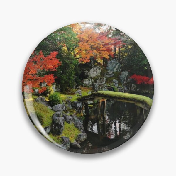 Item preview, Japanese Garden in Autumn designed and sold by Evasionrebelle.
