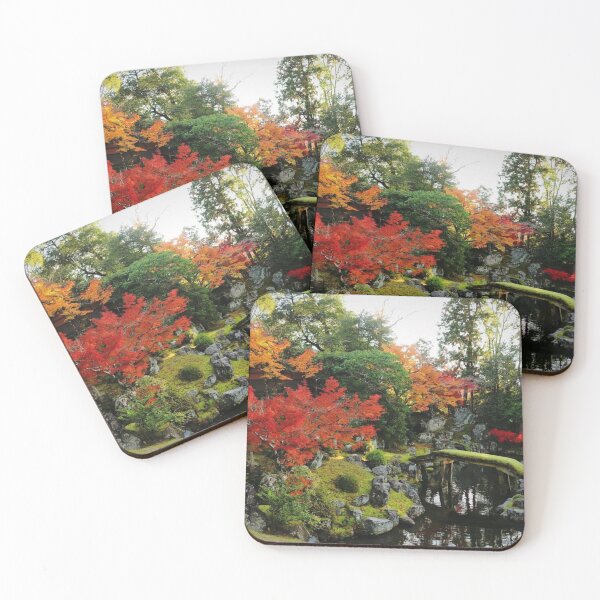 Item preview, Japanese Garden in Autumn designed and sold by Evasionrebelle.