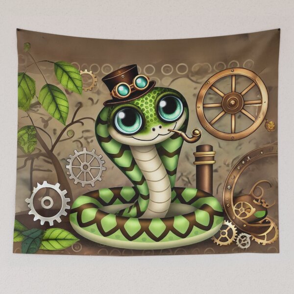 Item preview, Steampunk Madagascar Tree Boa designed and sold by Sillytoe.