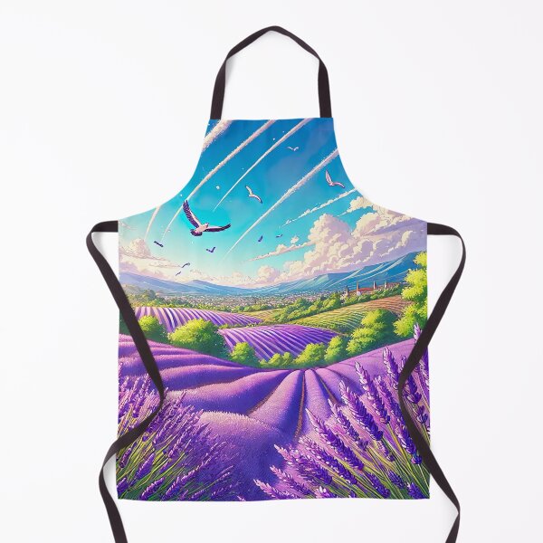 Item preview, A Festival of Colors and Fragrances in a Lavender Field designed and sold by unrealartwork.