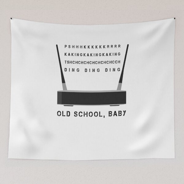 Item preview, Modem Sound Old School Funny Computer Internet designed and sold by Basti09.