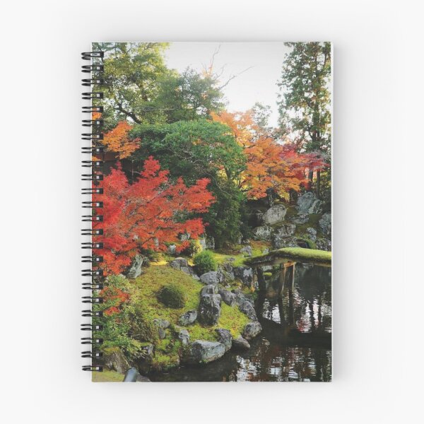 Item preview, Japanese Garden in Autumn designed and sold by Evasionrebelle.