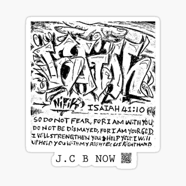 Item preview, Isaiah 41-10 designed and sold by J.C B NOW.