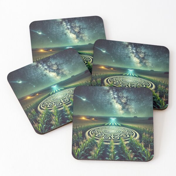 Item preview, Celestial Imprint: Crop Circles in the Night designed and sold by Meta2Physical.