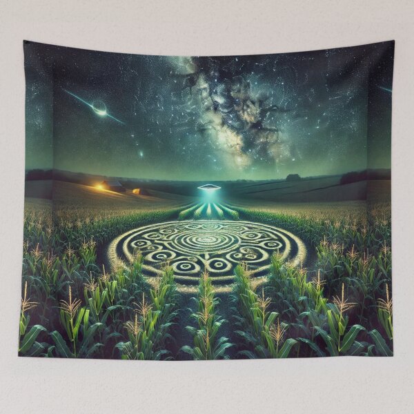 Item preview, Celestial Imprint: Crop Circles in the Night designed and sold by Meta2Physical.