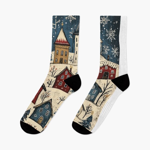 Item preview, Picturesque Villages Covered in Winter Snow designed and sold by Piotrek0001.